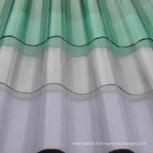 Tuile de toiture transparente de bonne qualité